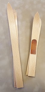 Natural Skis<br> for Ulbricht Nutcrackers